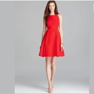 Kate Spade Red  Fit and Flare Dress
